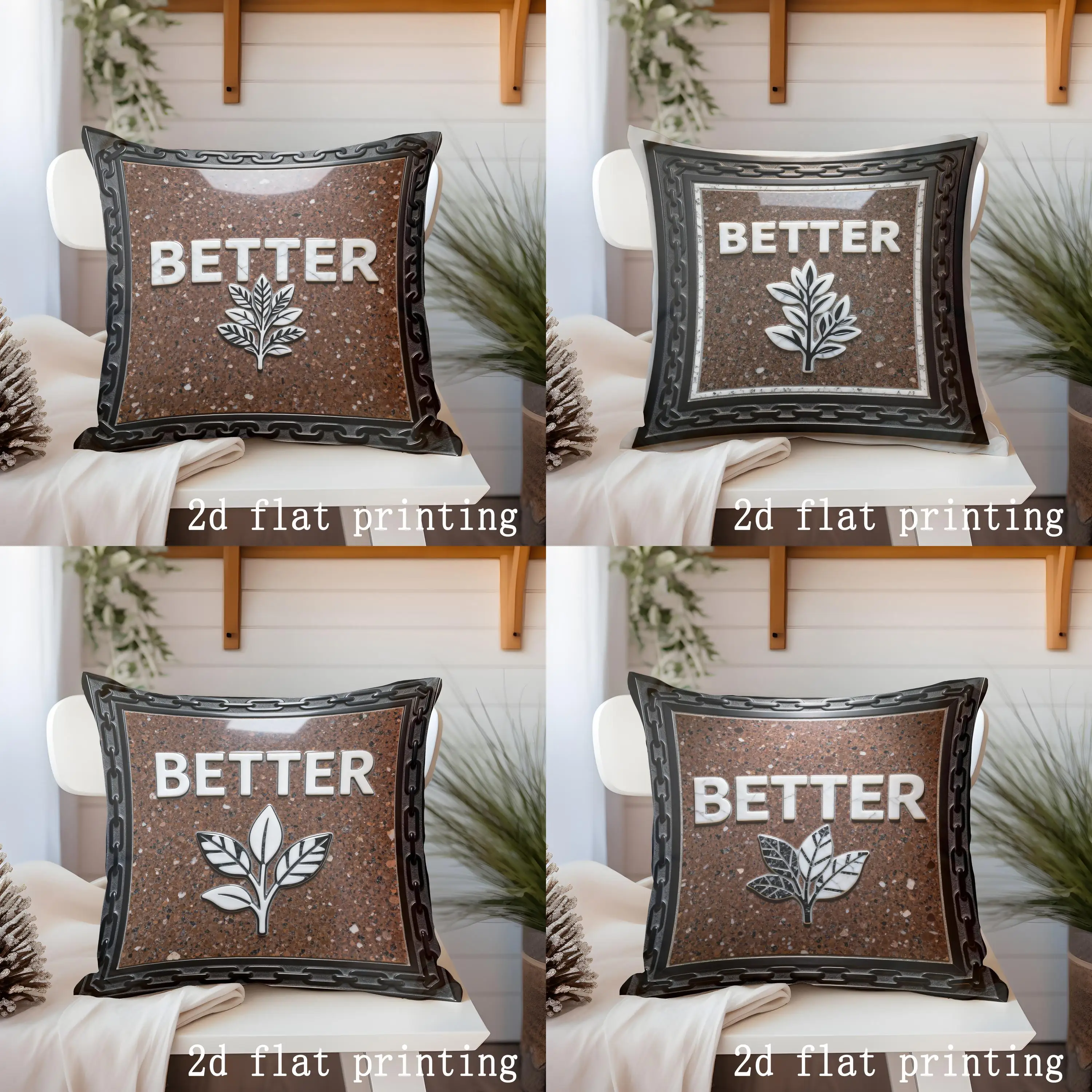 

Подушка с узором в виде листа для домашнего декора, чехол для подушки с узором, подходит для дивана, спальни, автомобиля, наволочка