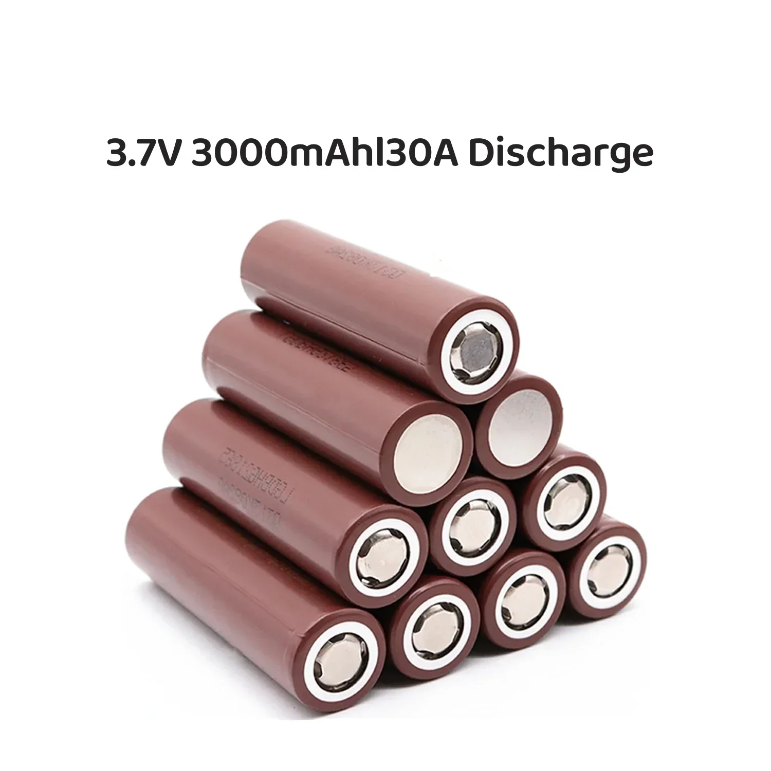 100% Novelle, HG2 18650 rechargeable battery 3000 mAh, 3.7V, high current, drone, electric tool, maximum discharge 30A, 20A