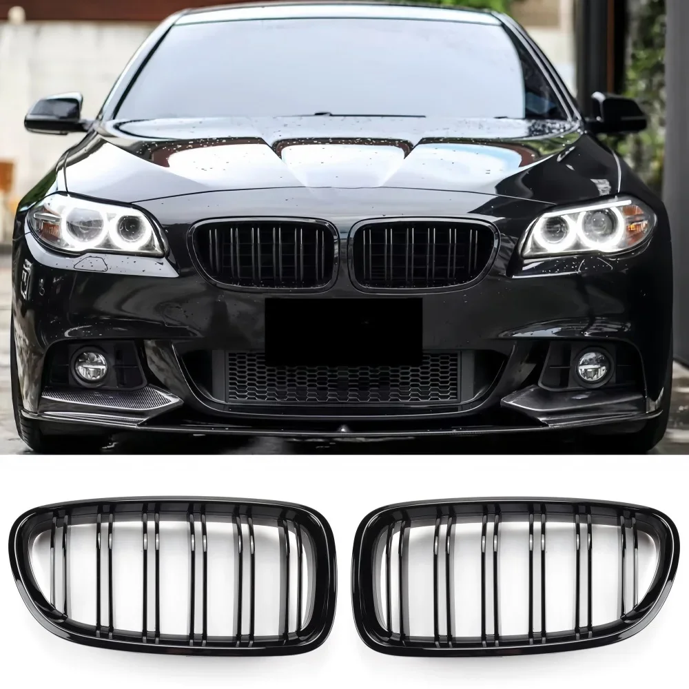 

Car Front Kidney Grille Grill For BMW 5 Series F10 F11 F18 520d 530d 540i 2010 2011 2012 2013 2014 2015 2016 2017 Racing Grill