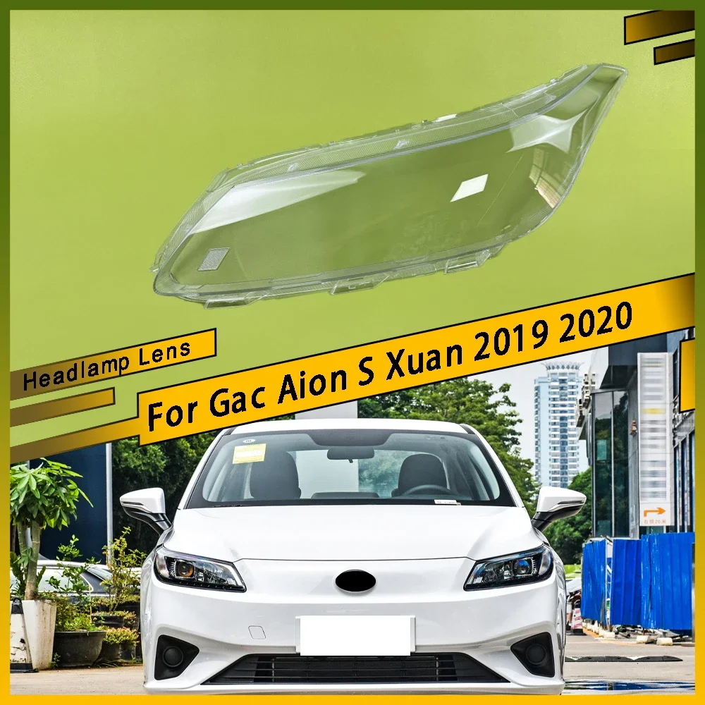 

Для Gac Aion S Xuan 2019 2020, прозрачная крышка для фар, чехол для абажура из плексигласа, замена оригинальных линз