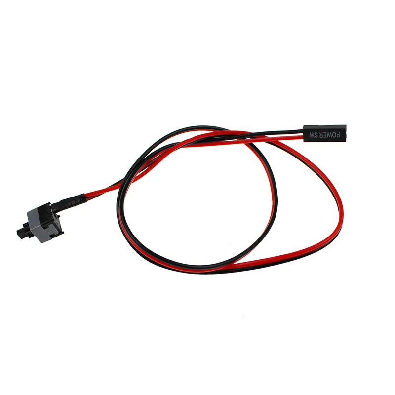 Hot Sale 10/100pcs Wholesale of Desktop Computer Motherboard Case Power Switch Buttons and Power Cables Computer Accessories