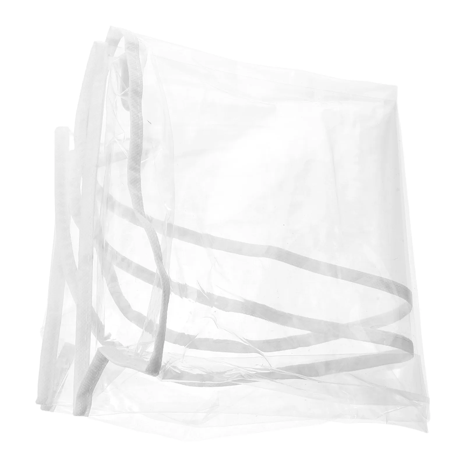 Salon Chair Back Cover Clear 19x17 Inch Waterproof Transparent Plastic Protector Universal Fit for Beauty Salon Barber Shop Hair