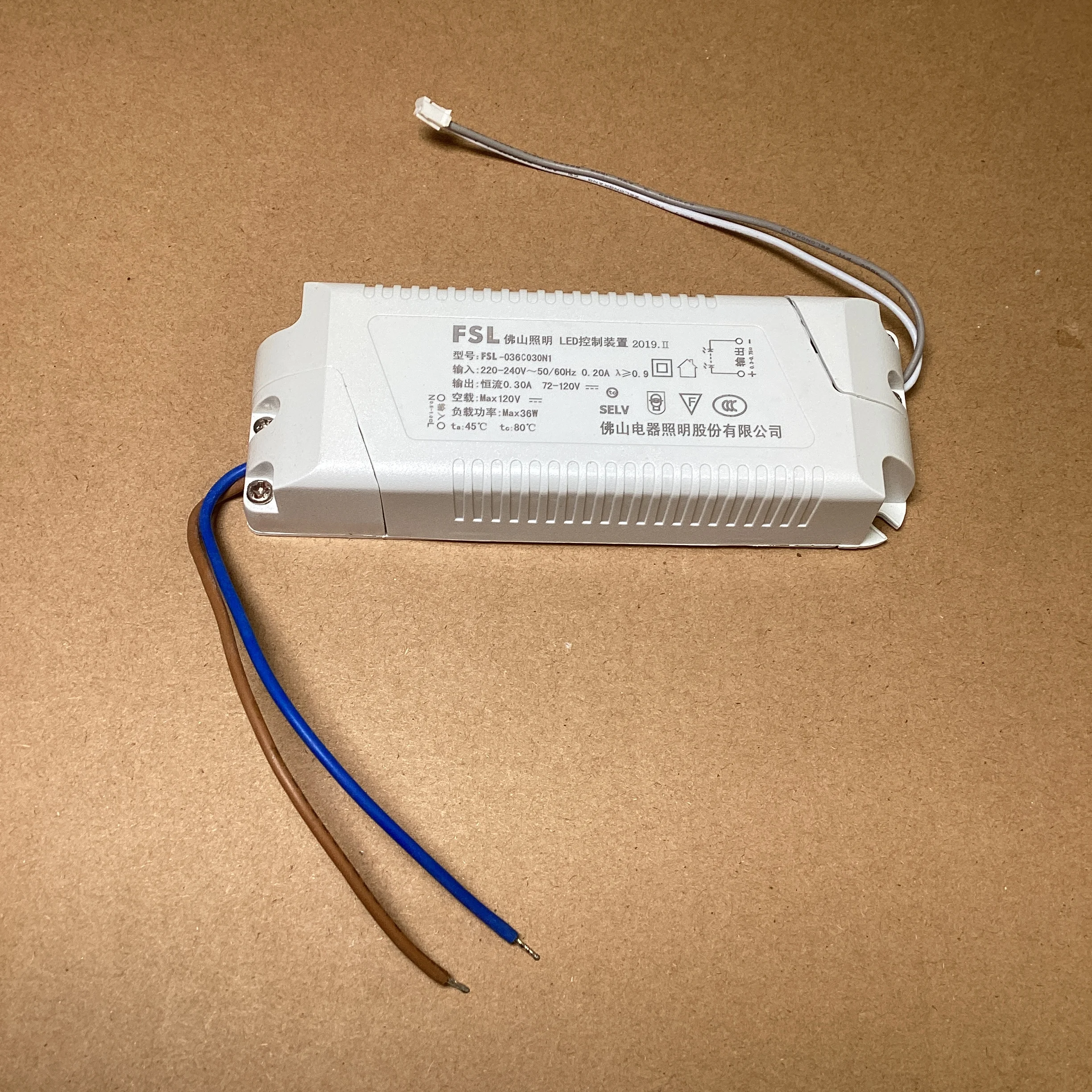 FSL Ceiling Light LED Driver 0.3A 72-120V 36W Living Room Lighting Power Supply FSL-036C030N1