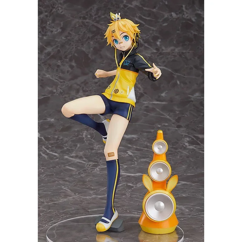 In Stock 100% Original Max Factory 1/7 Kagamine Rin Kagamine Len Miku Project DIVA F 2nd Stylish Energy R Ver. Action Model Toys