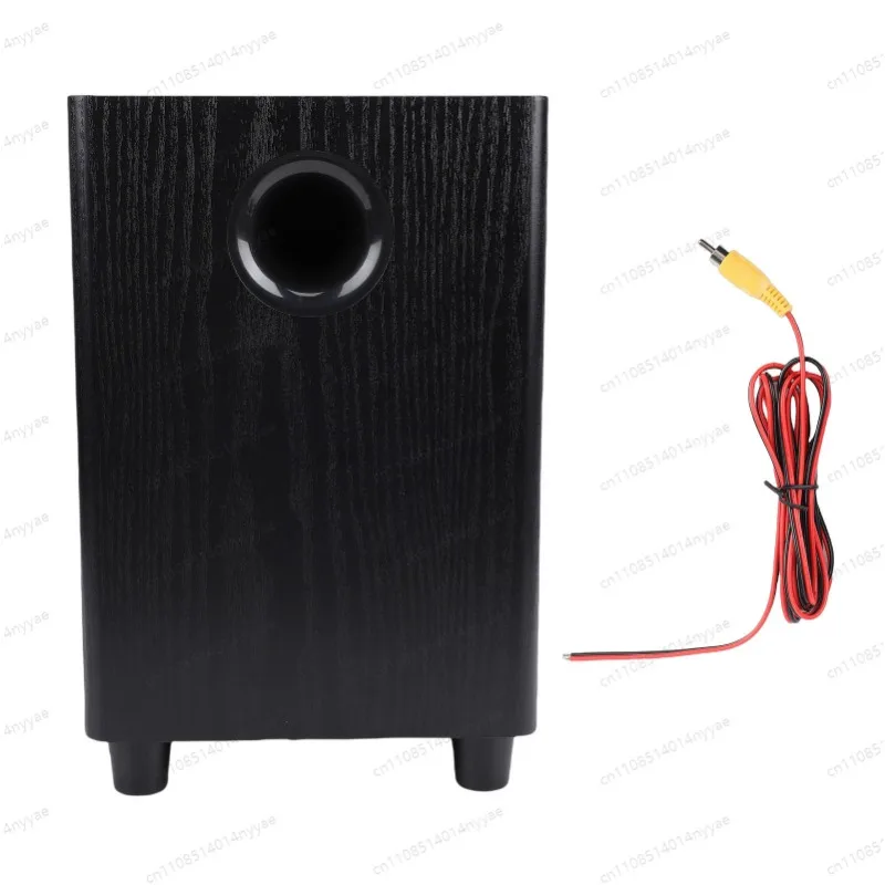 100W Home Theater Subwoofer 6.5 Inch Independent Passive Subwoofer Speaker Plug and Play for Home Theater Party
