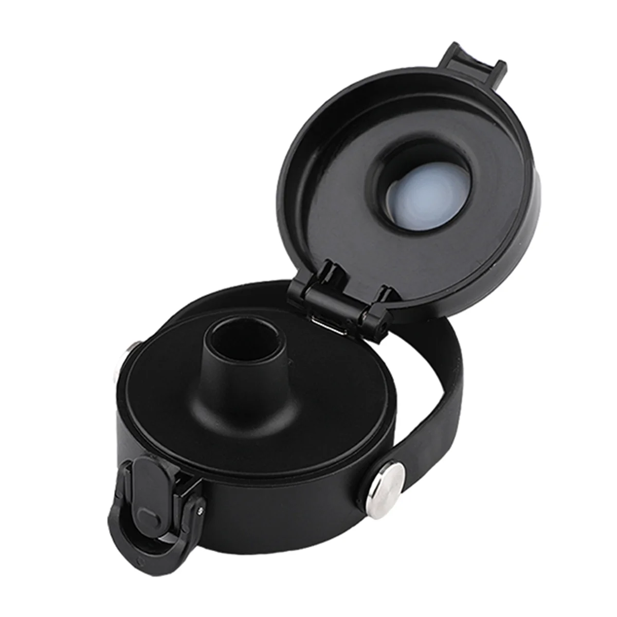 Couvercle de rechange à bec automatique pour HydroFlask, ouverture large, 12, 16, 18, 20, 32, 40/64 oz, dehors Water HI, avec poignée, bouton de verrouillage, salle de bain T