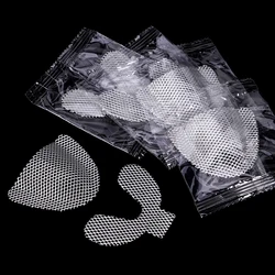10pcs Denture Reinforcement Mesh Palatal Retention Dental Impression Metal Net Trays Upper Lower Dentist Materials