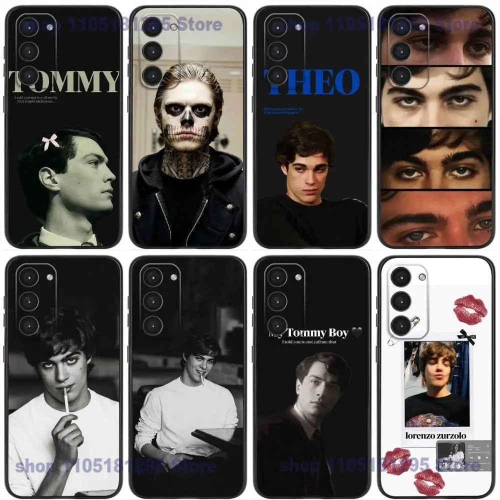 

Z-Zurzolo L-Lorenzo Phone Case For Samsung Galaxy A20,21s,22,31,32,52,53,72,73,80,91 Soft Liquid Silicone Black Cover