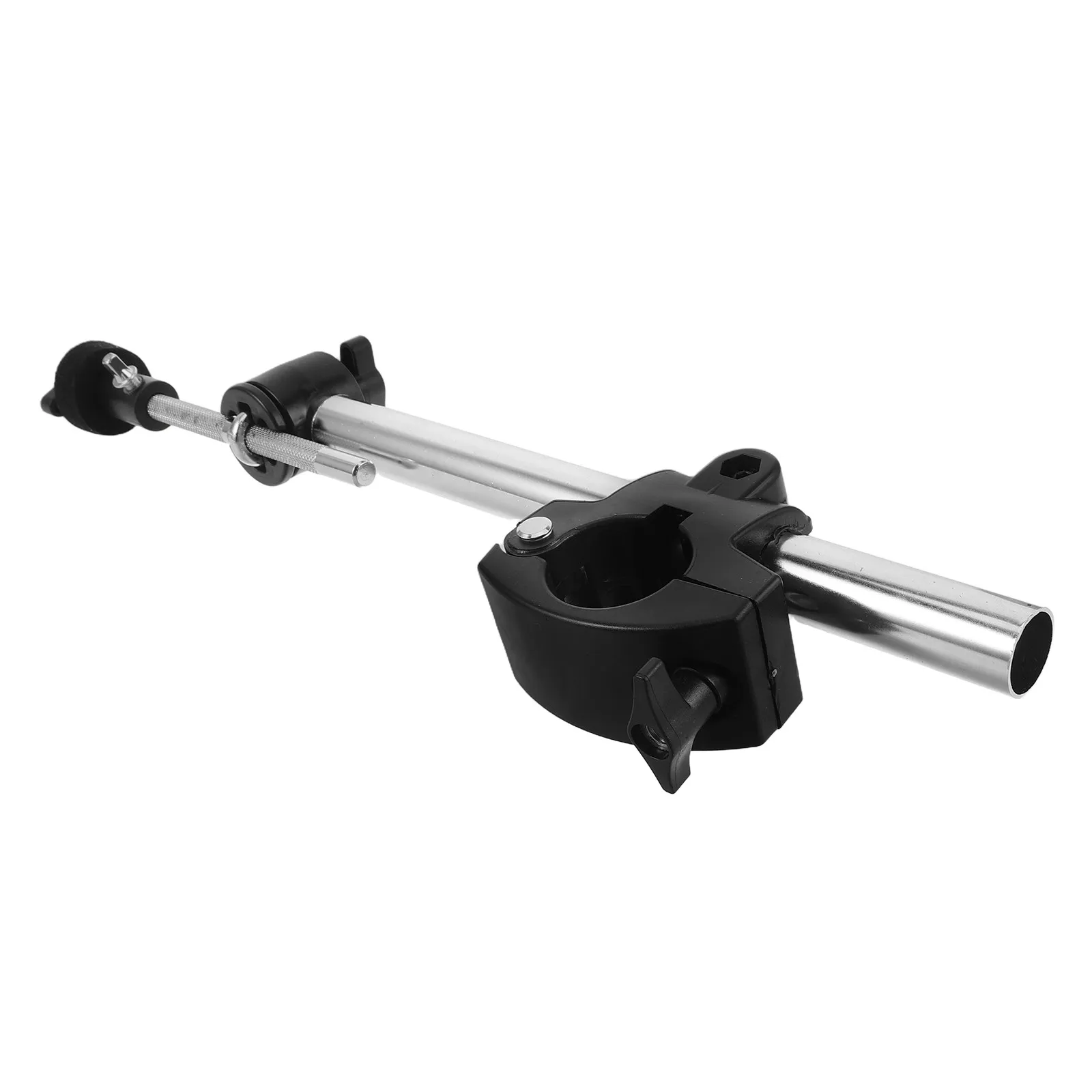 

Electronic Drum Cymbal Mount Stand Metal Straight Arm 38Mm Clamp Quick Setup Drum Accessory Clamp Holder for Rehearsal Stage