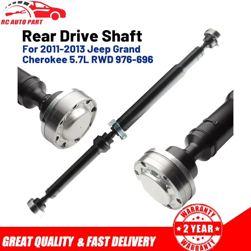 

Rear Driveshaft Prop Shaft Assembly for Jeep Grand Cherokee 2011 - 2013 5.7L RWD 52123626AA 52123626AC