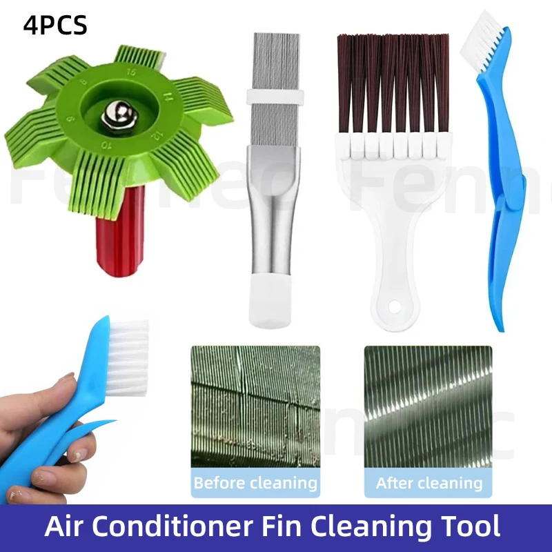 Universal Radiator Fin Air Conditioner Fin Cooling Condenser Comb AC Cleanning Brush Evaporator Cooler Universal Repair Tools