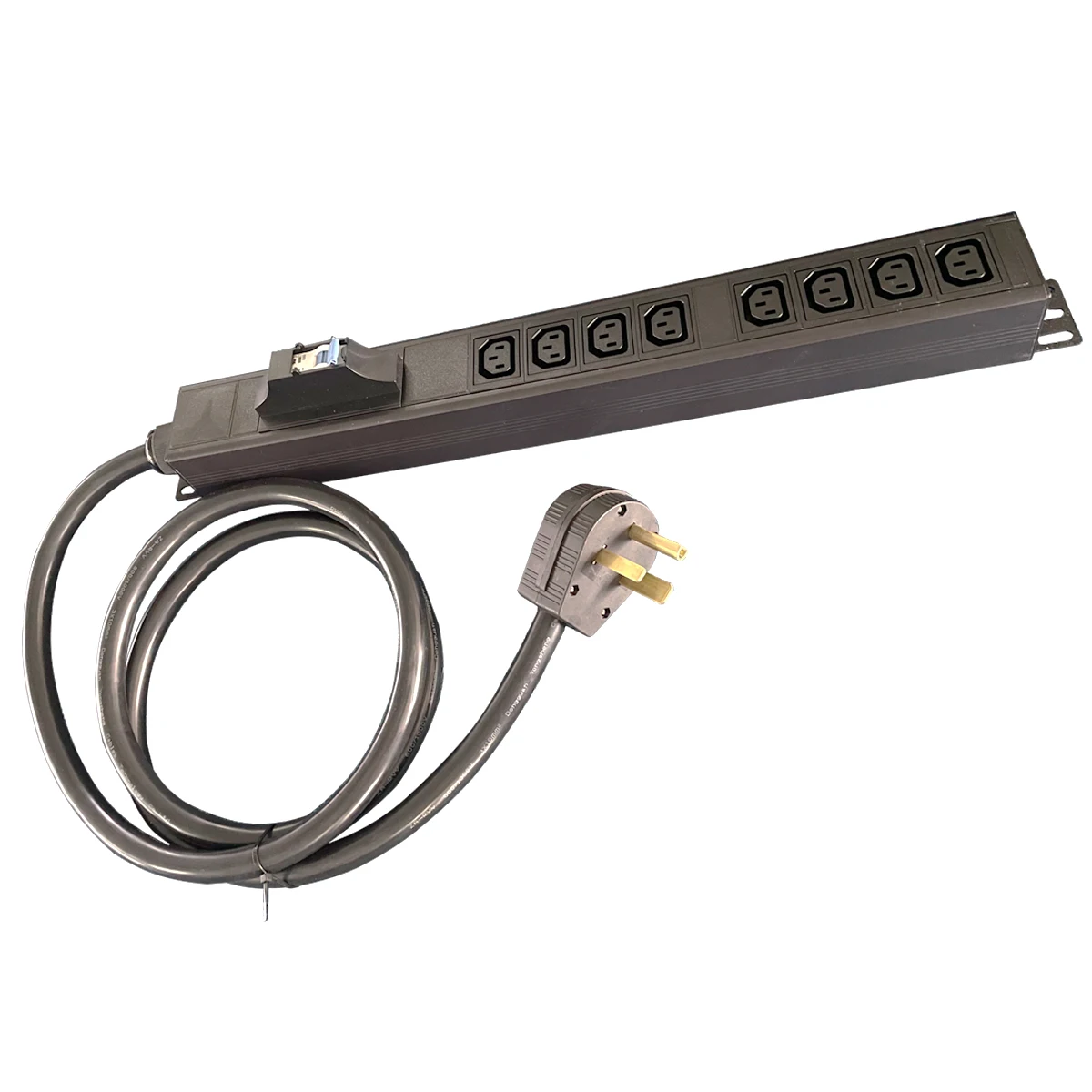 

Rack Mounts Pdu Power Strip 60A 50Amp 30A 125V 250V 8 Outlets Industrial High Power 10AWG NEMA L6-50P Plug Universal C13 PDU