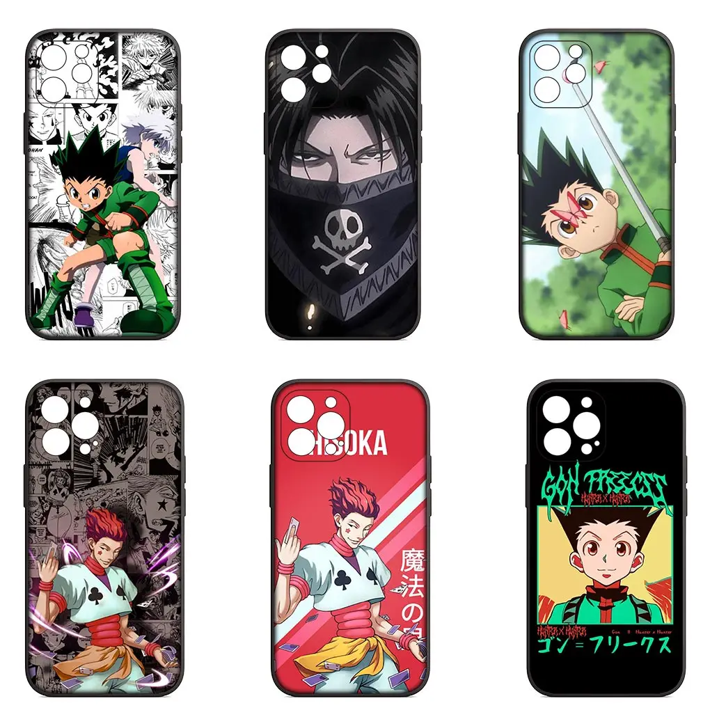 HISOKA Hxh Hunter X Hunter GON FREECSS Phone Cover for iPhone 15 14 13 12 Mini 11 Pro X XR XS Max 7 8 Plus + 15+ 8+ Soft Case