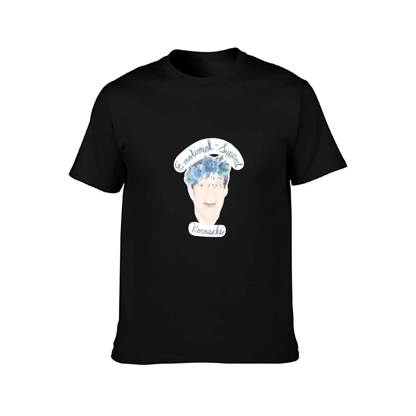 That's my Emotional Support Kornacki T-Shirt Casual Daily Wear Short Sleeve Top