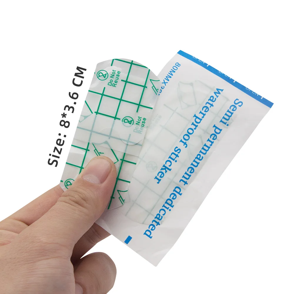 10pcs/20pcs Dedicated Waterproof Eyebrow Dressing Patch Stickers for Tattoo Aftercare Semi-Permanent Isolation Protective Film
