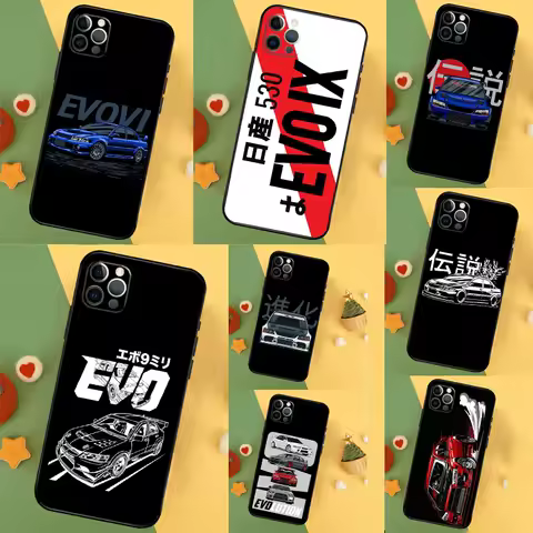 JDM Car Evo Case For Samsung Galaxy S25 Ultra S20 S21 S22 S23 S24 Ultra S9 S10 Plus S25 FE Back Cover