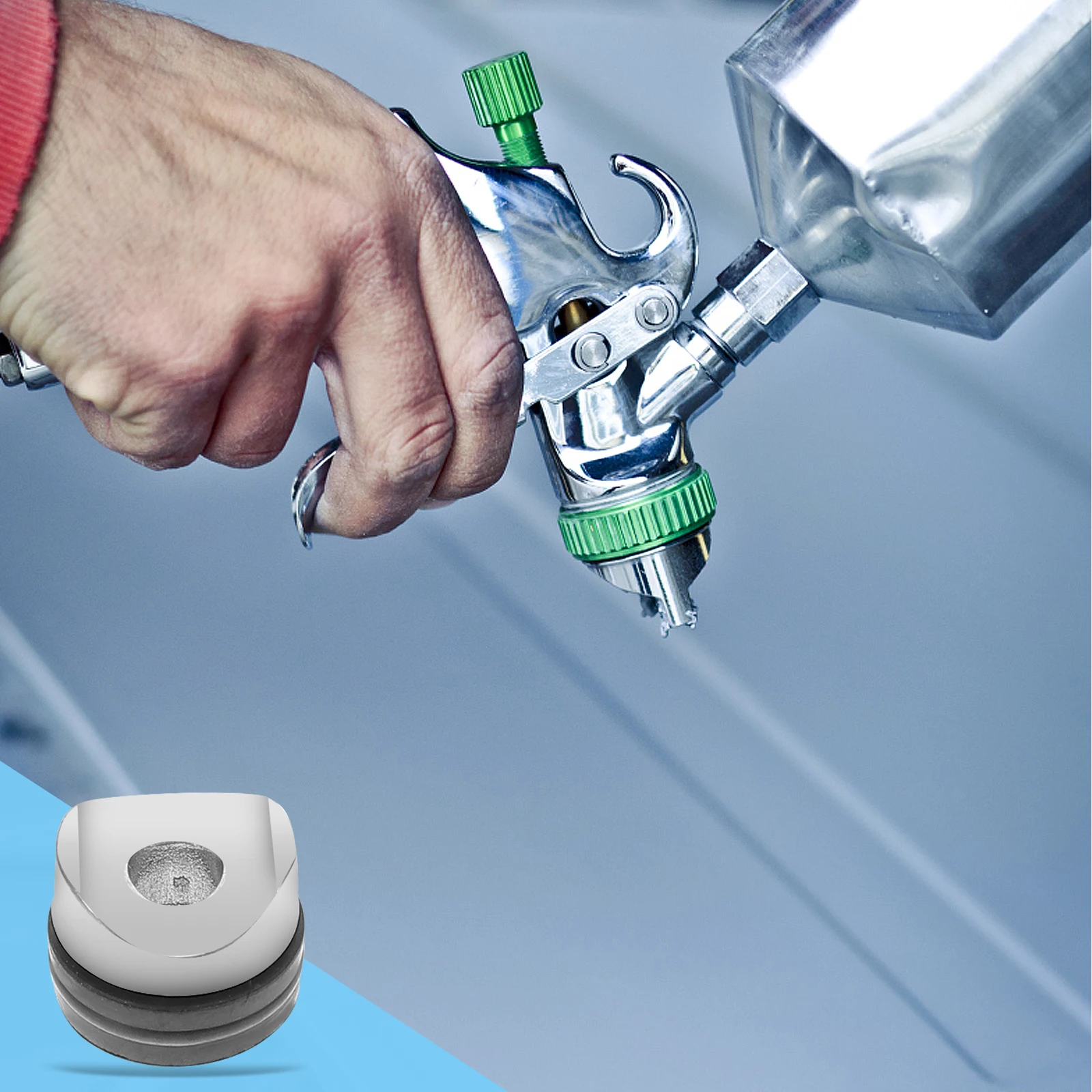 

5Pcs Seal Tip Gasket Thick Base Nozzle Tip Gasket Airless Paint Sprayer Accessories Leak Prevention Replacement