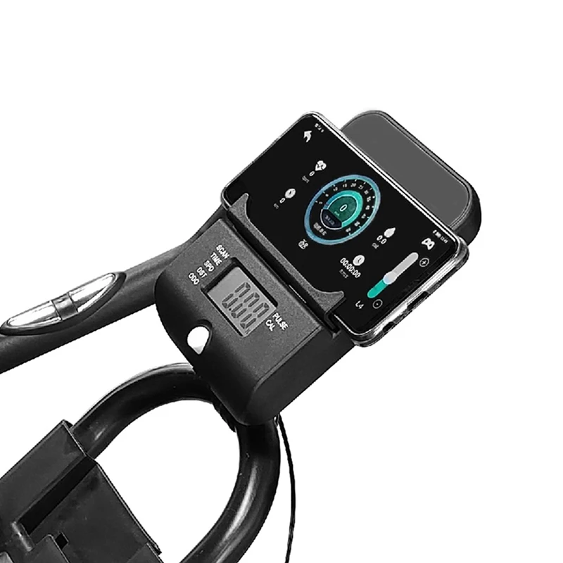 New Dynamic Bicycle Speedometer Exercise Bike Counter Rowing Bluetooth APP Heart Rate Display Equipment Electronic Watch