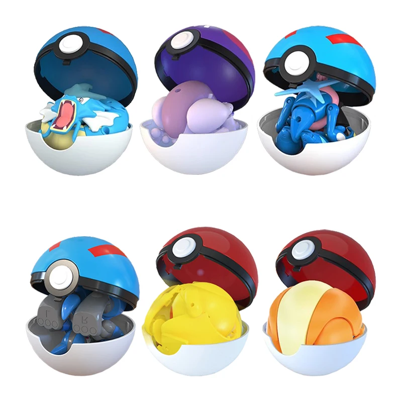 6pcs-set-pokemon-anime-deformation-figures-pikachu-eevee-mewtwo-greninja-pokeball-figure-pet-action-model-toy-kids-birthday-gift