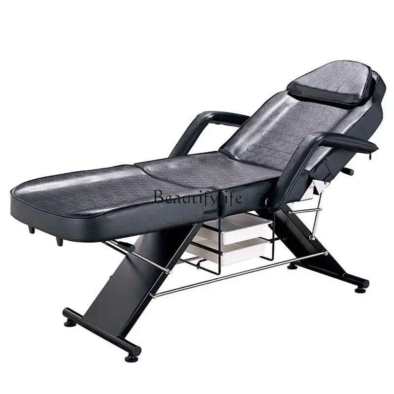 

Beauty bed and chair dual-purpose folding lifting multi-function skin beauty bed