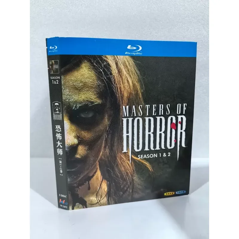 Blu-ray Disc Master of Horror Season 1-2 Collection 3-Disc Set English Original Sound Chinese and English Subtitles