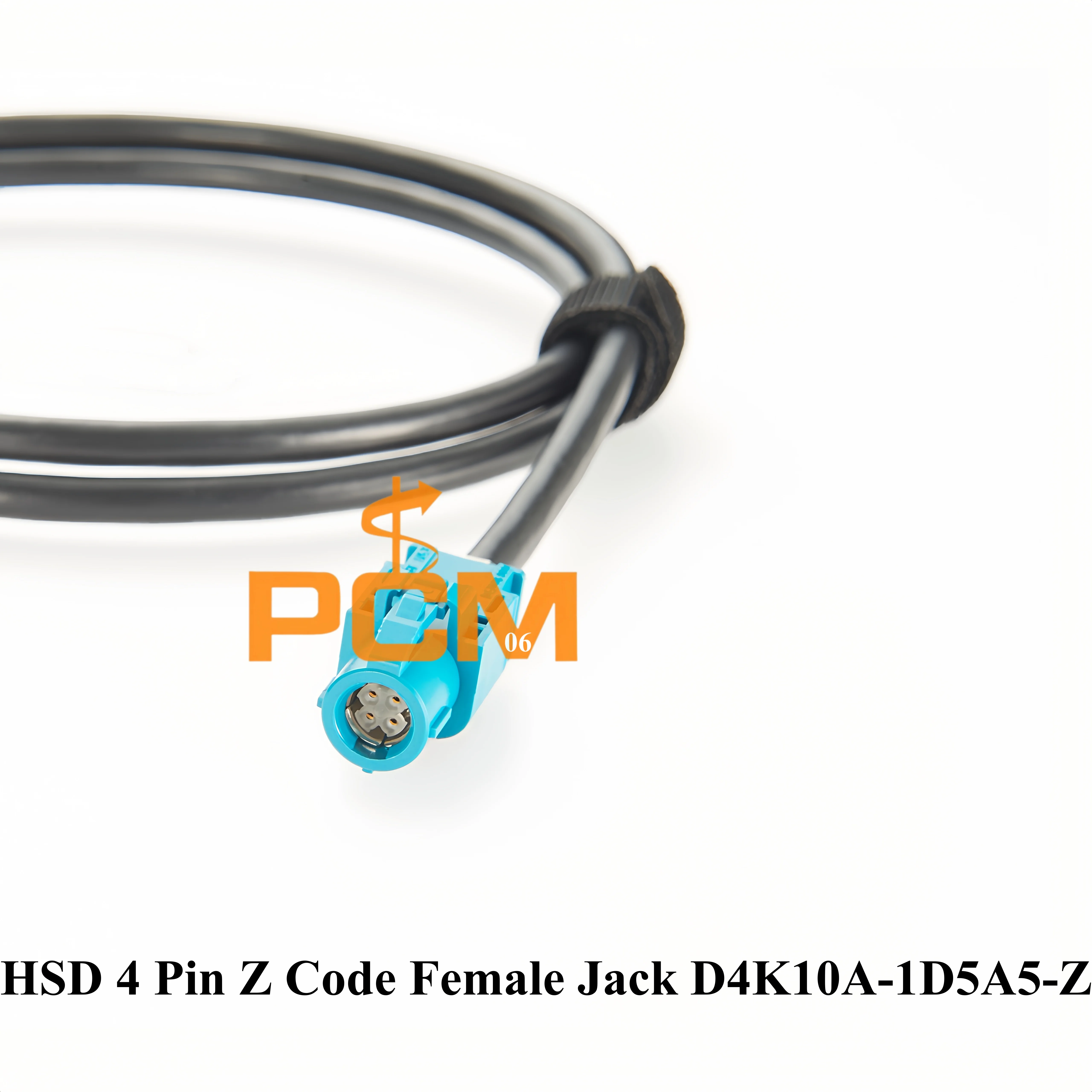 Original Rosenberger HSD D4S10A-1D5A5-Z auf D4K10A-1D5A5-Z FPD Link 2/3 LVDS Kabel HSD 4Pin Z Code Stecker auf Buchse Verlängerungskabel – Detail 4