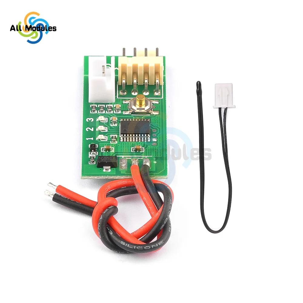 DC 12V PWM 4 Wire Line Fan Temperature Digital Control Controller Speed Regulation for PC Fan Alarm Module Board