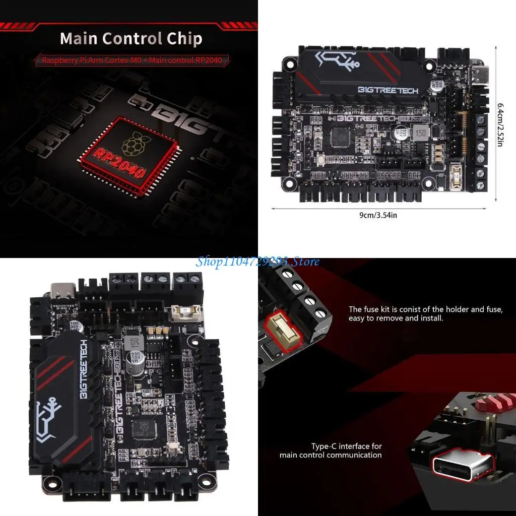 

Y2GD SKR PICO V1.0 3D Printer Control Board Motherboard Voron 0 for ARM