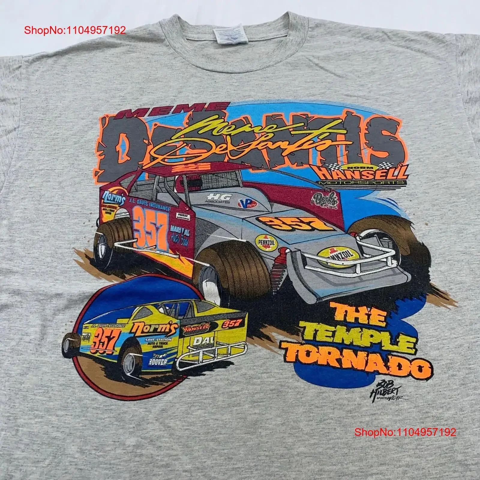 

vtg 90-е MEME DESANTIS THE TEMPLE TORNADO RACING футболка L модифицированный автомобиль винтажная стираная уличная одежда универсальная графическая мужская одежда