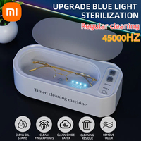 Xiaomi 250mAh Ultrasonic Glasses Cleaning Machine Ultrasound Timed jewelry toothbrush High Frequency Ultrasonic Cleaner Bath