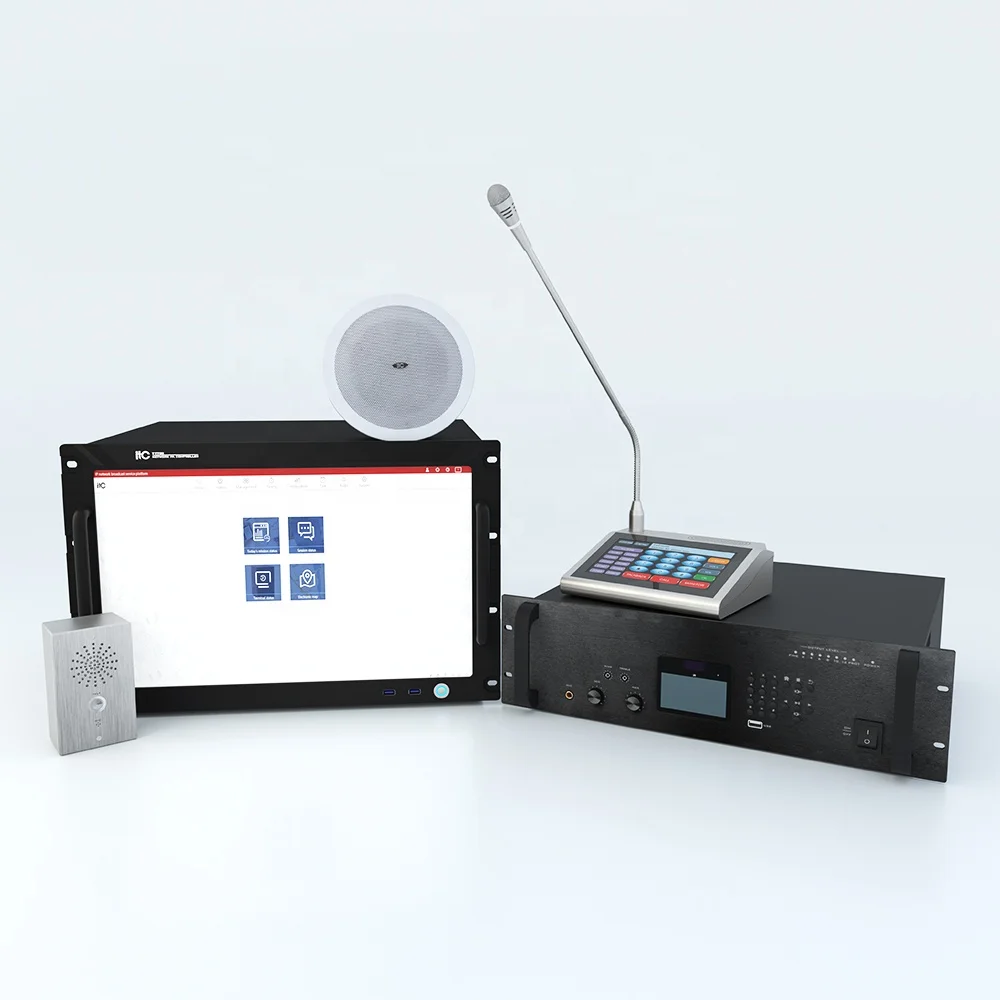 

Factory 77series Ultimate IP Pa System Broadcast Solution Public Address Background Music System Hotel School System Solution