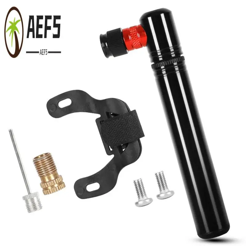 

AEF5-портативные велосипедные насосы 130Psi мини-велосипедный насос портативный насос для накачивания шин для дорожного горного велосипеда встроенный клапан