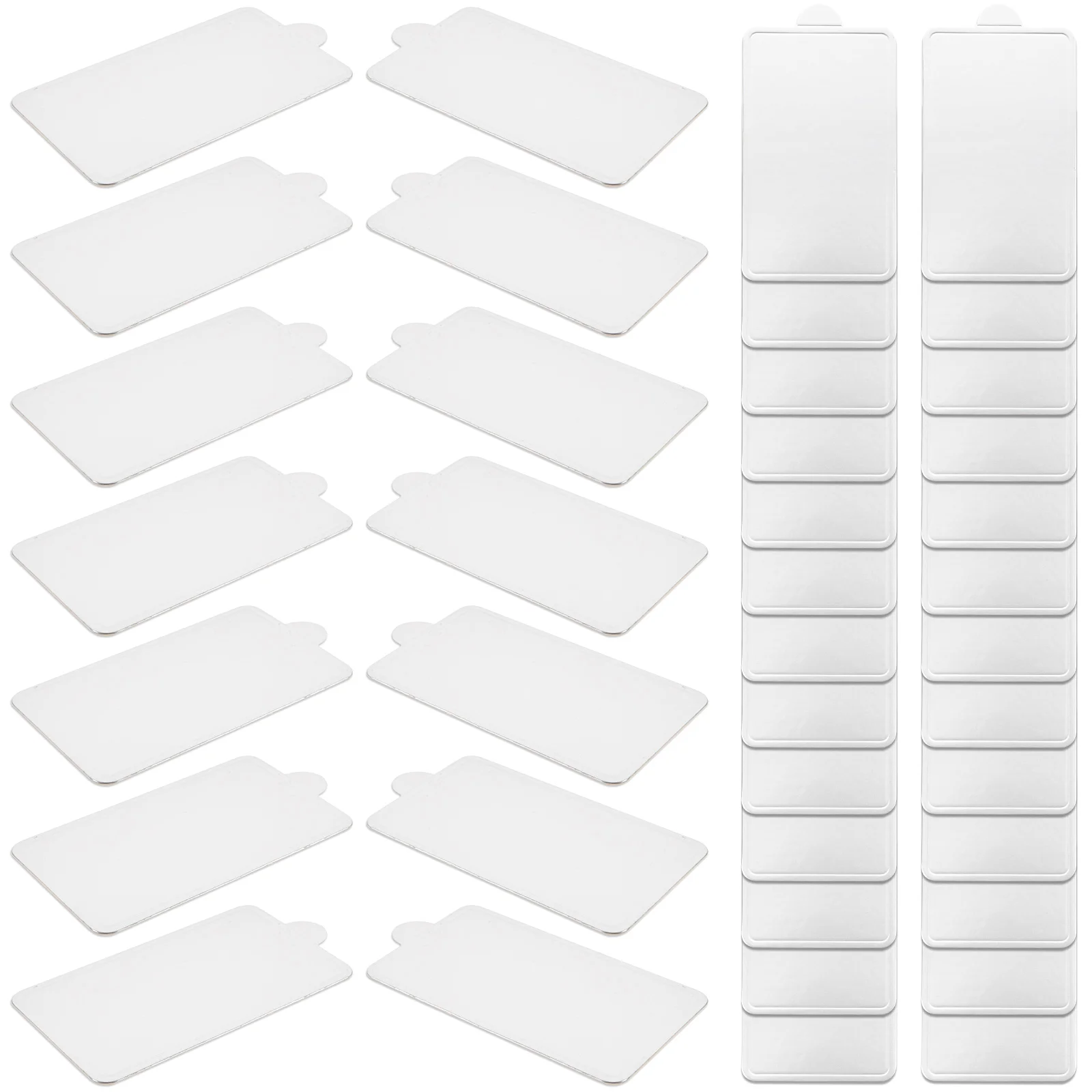 

100 Pcs Decor Baking Supply Base Party Cake Bases Birthday Boards White Mousse Display