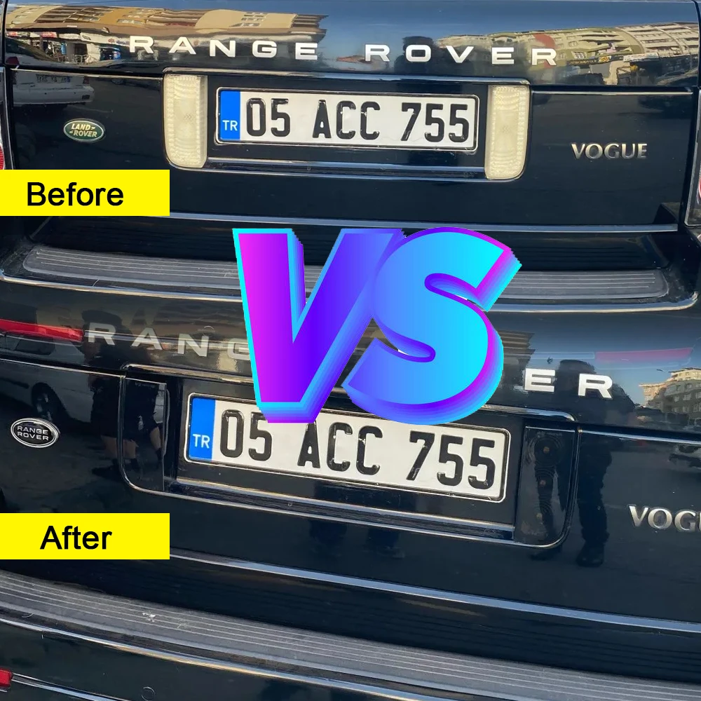 3SMD LED Rear Number License Plate Backup Light for Land Rover Range Rover L322 2003-2012 Auto Parts XFD000043
