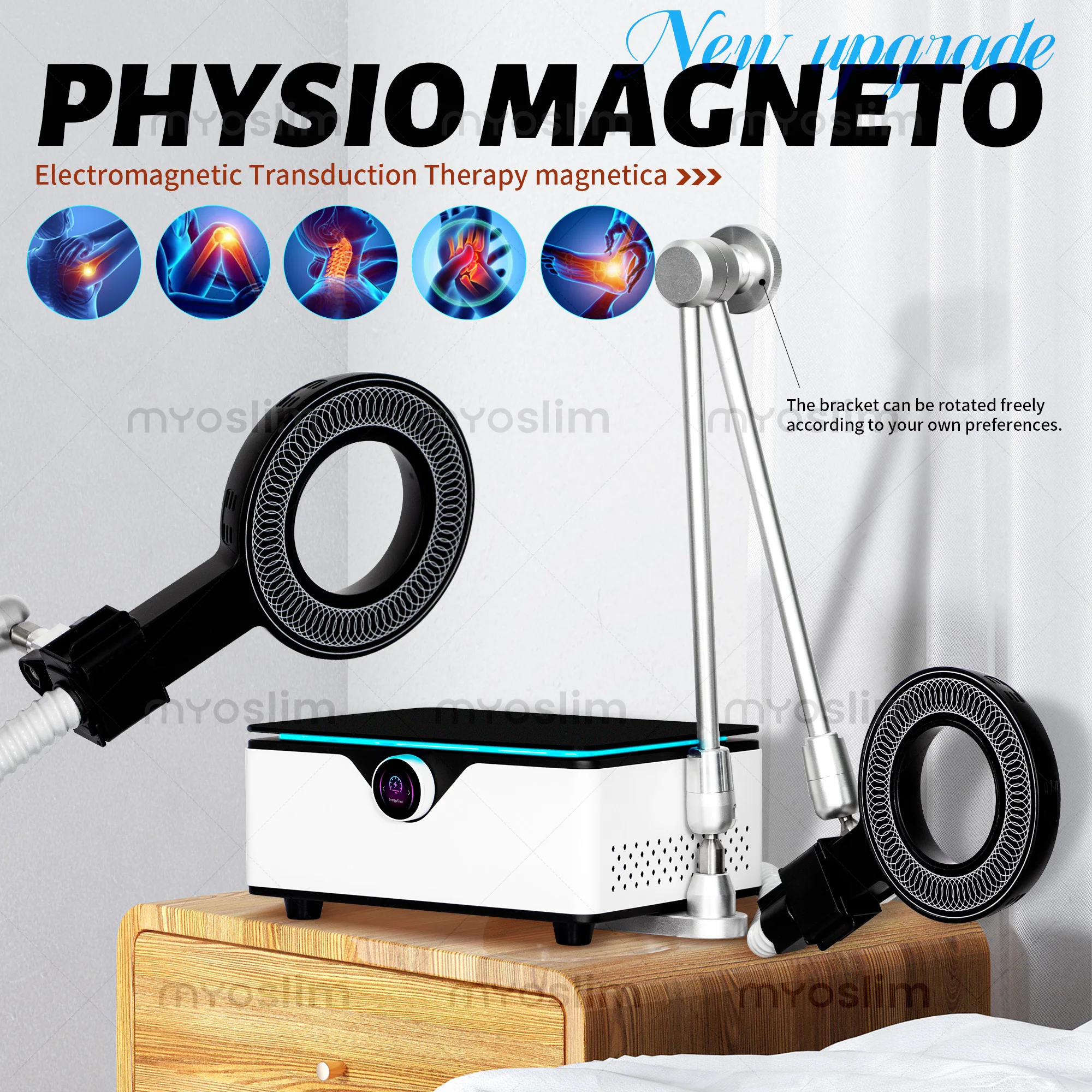 

New Profession Physio Magneto Therapy Pain Relief Sports Injury Magnetic Fracture arthri Therapy Physiotherapy Machine