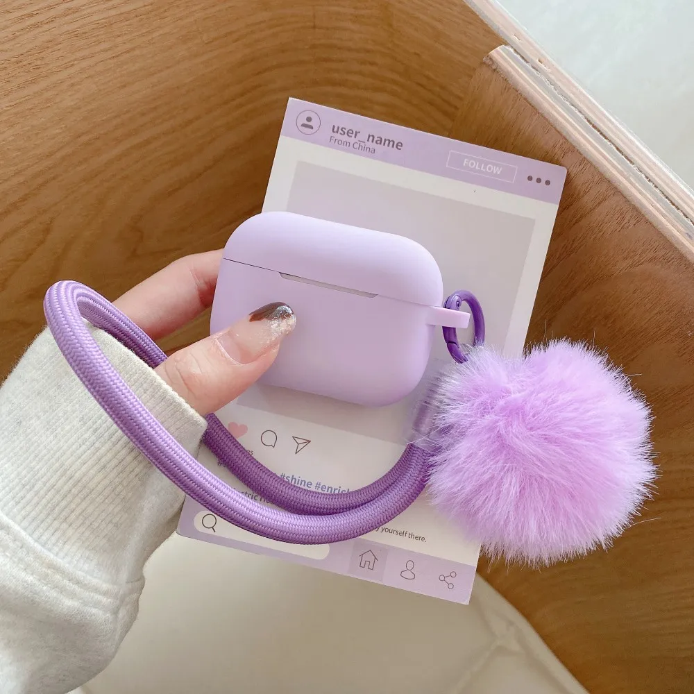 كاندي اللون سيليكون حقيبة سماعة الاذن ل AirPods Pro 3 2025 غطاء لينة بولي TPU سماعة حالات ل Airpods 4 3 2 1 Pro 2 Funda كم
