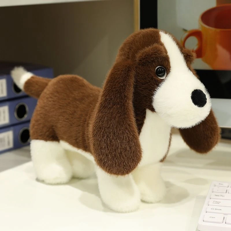 

Cute and Soft Dachshund Plush Toy Sofa Pillow Sleeping Comfort Puppy Companion Doll as a Birthday Gift for Children