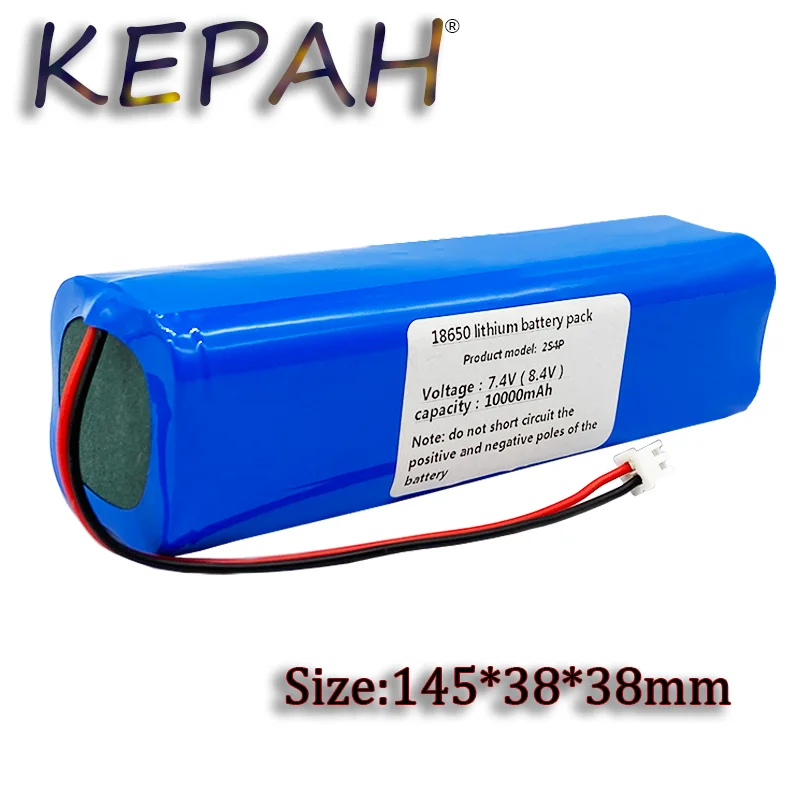 VICTPOWER 7.4V 8.4V 10.0Ah 2S4P Rechargeable 18650 lithium ion battery pack for ebike 1PCS 7.4V 10000mAh image 4