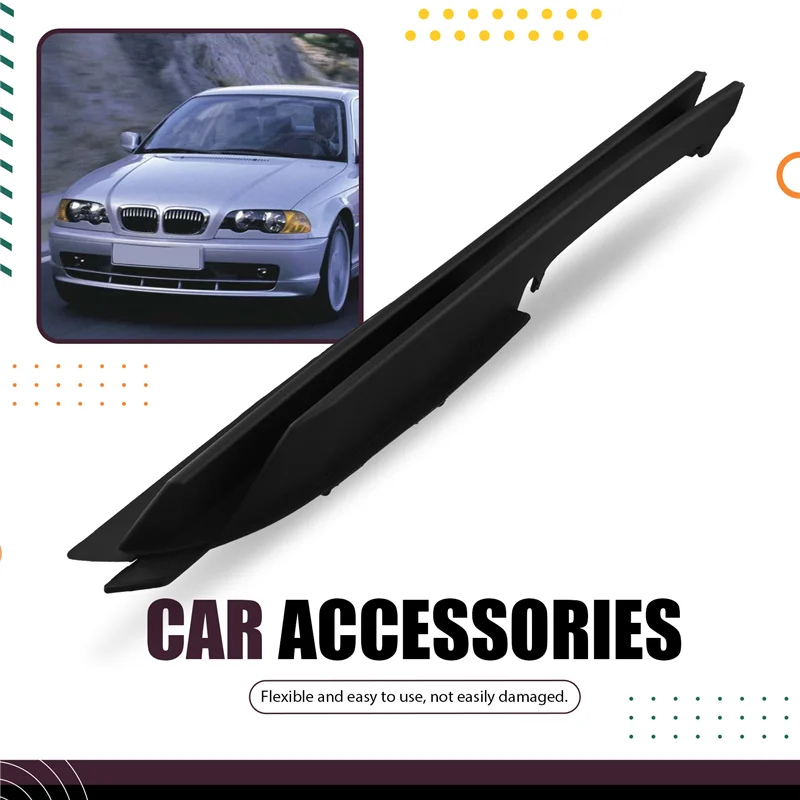 

НОВИНКА-Картка противотуманной фары для BMW E46 3-Series 320I 2002-2005 51117032613-Левая сторона переднего бампера автомобиля