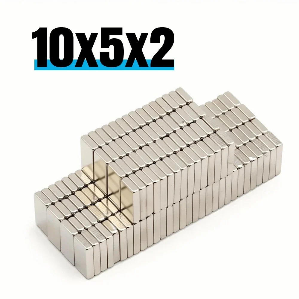 10X5X2mm block Imanes Refrigerator magnets for Office Whiteboard fridge high-performance DIY
