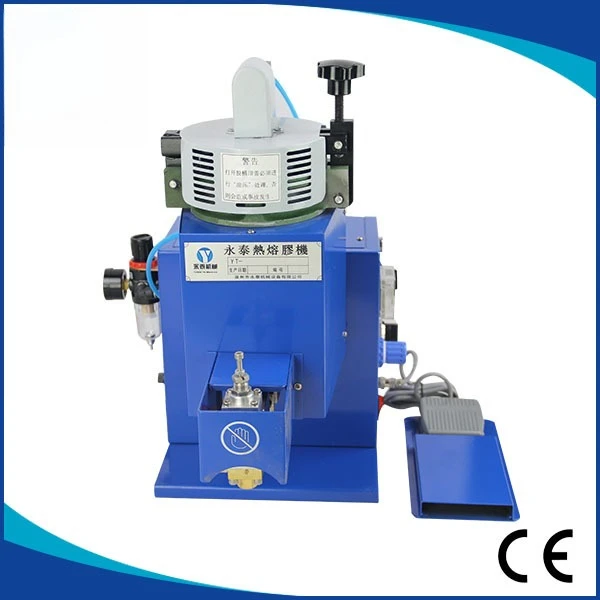 Small mini glasses case gluing machine inner and inner cover gluing machine flannel spraying machine 3