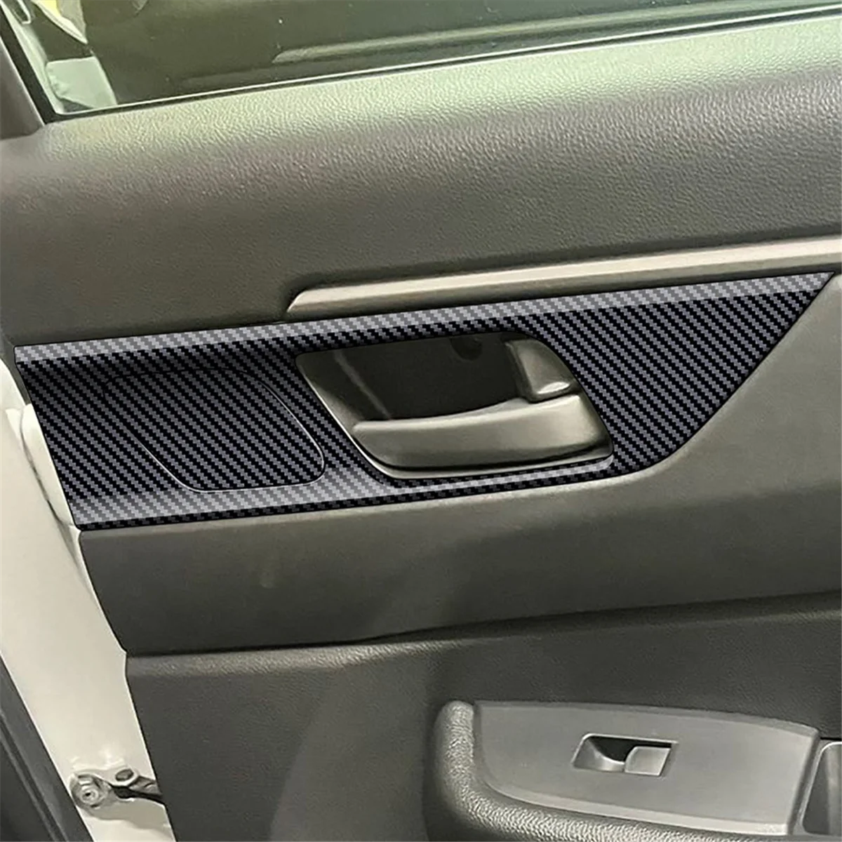 Car Inner Door Handle Cover Door Bowl Handle Trim Frame Sticker for Honda WRV 2024 Japanese Version