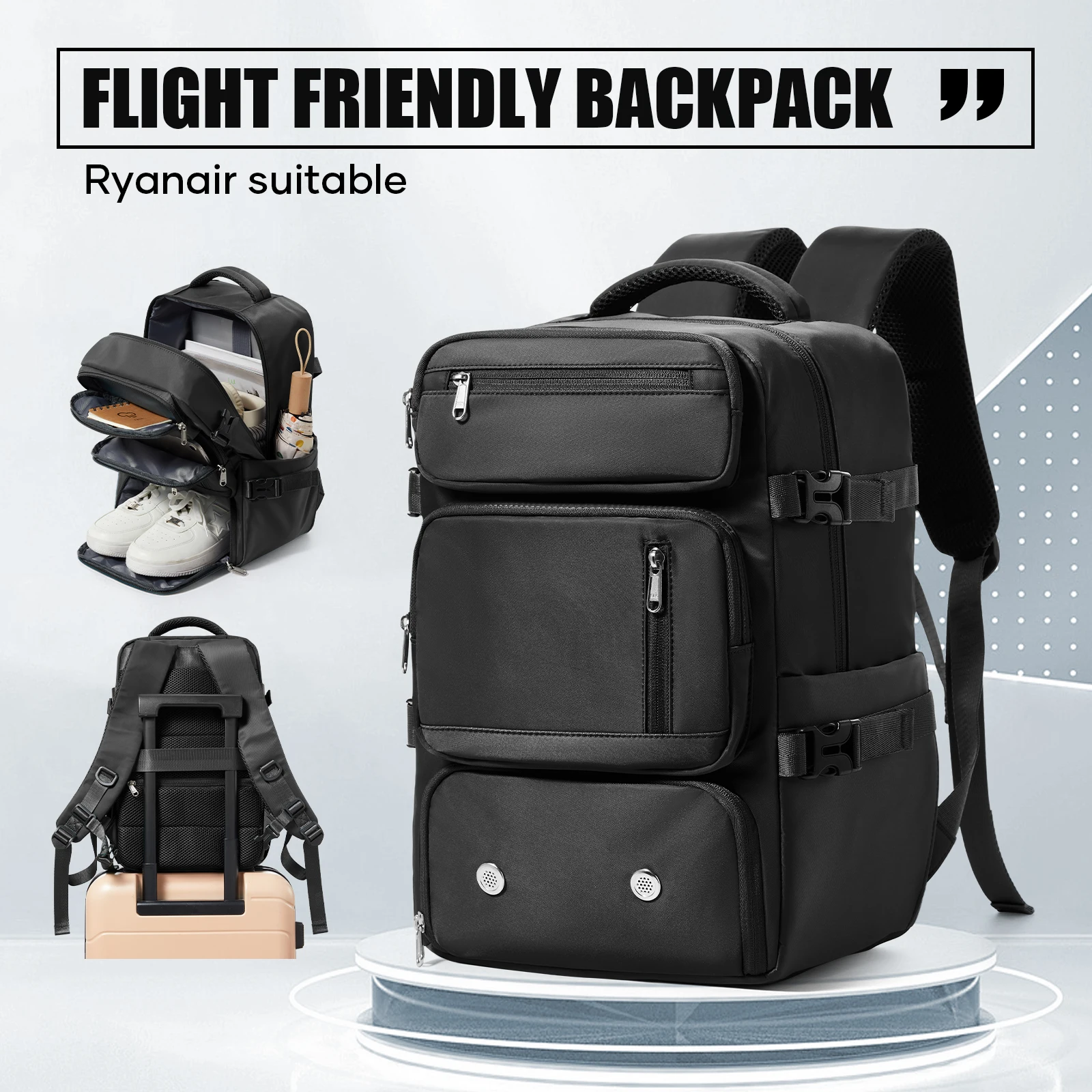 Travel Backpack For Men, Women's  Backpack, Ryanair Backpack 40x20x25 Cabin Bag, Business Trips Laptop Backpack, Travel, Hiking