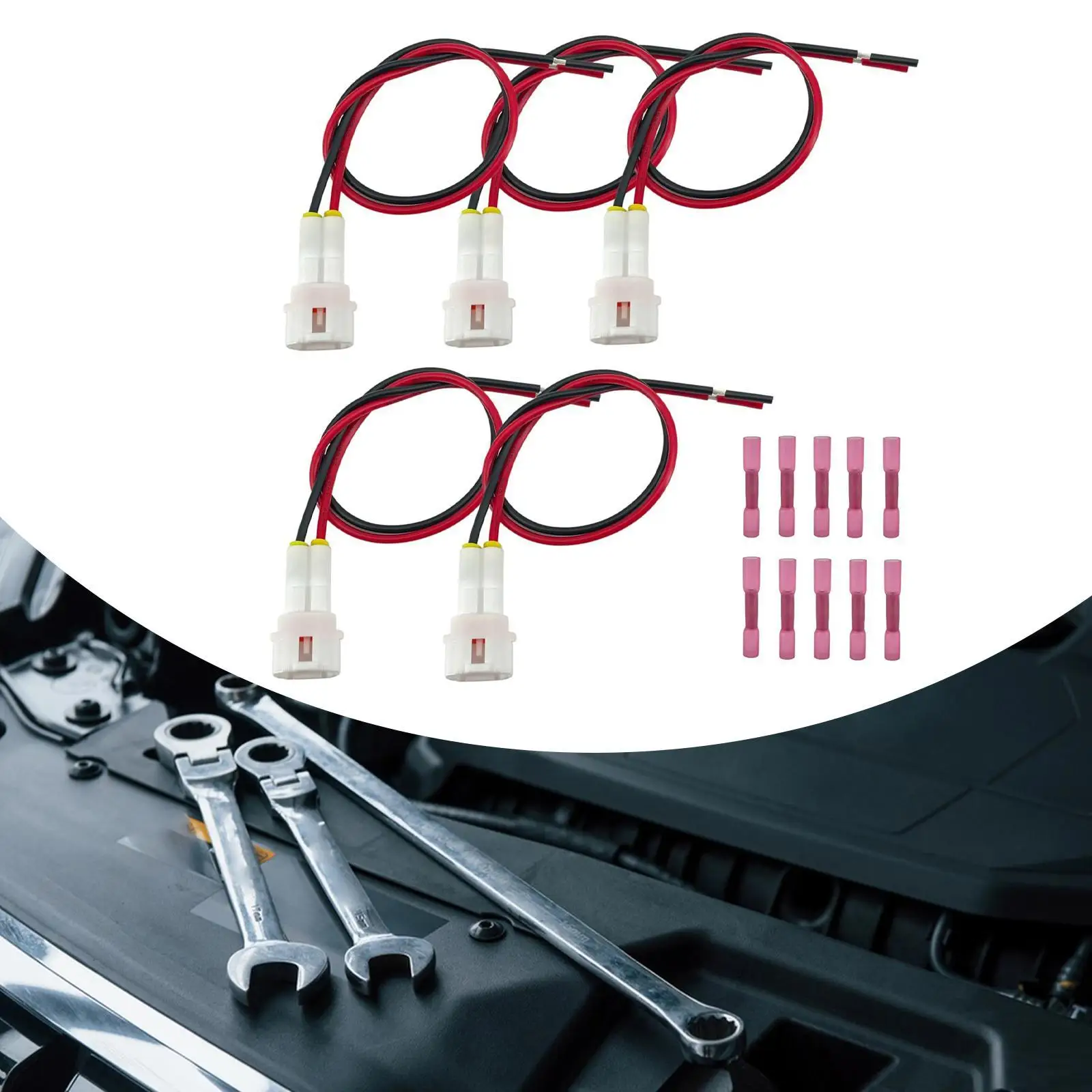 

5 Pieces Power Lead Kit Replaces for Wolverine 850 x2 (All Models) 2018 2021