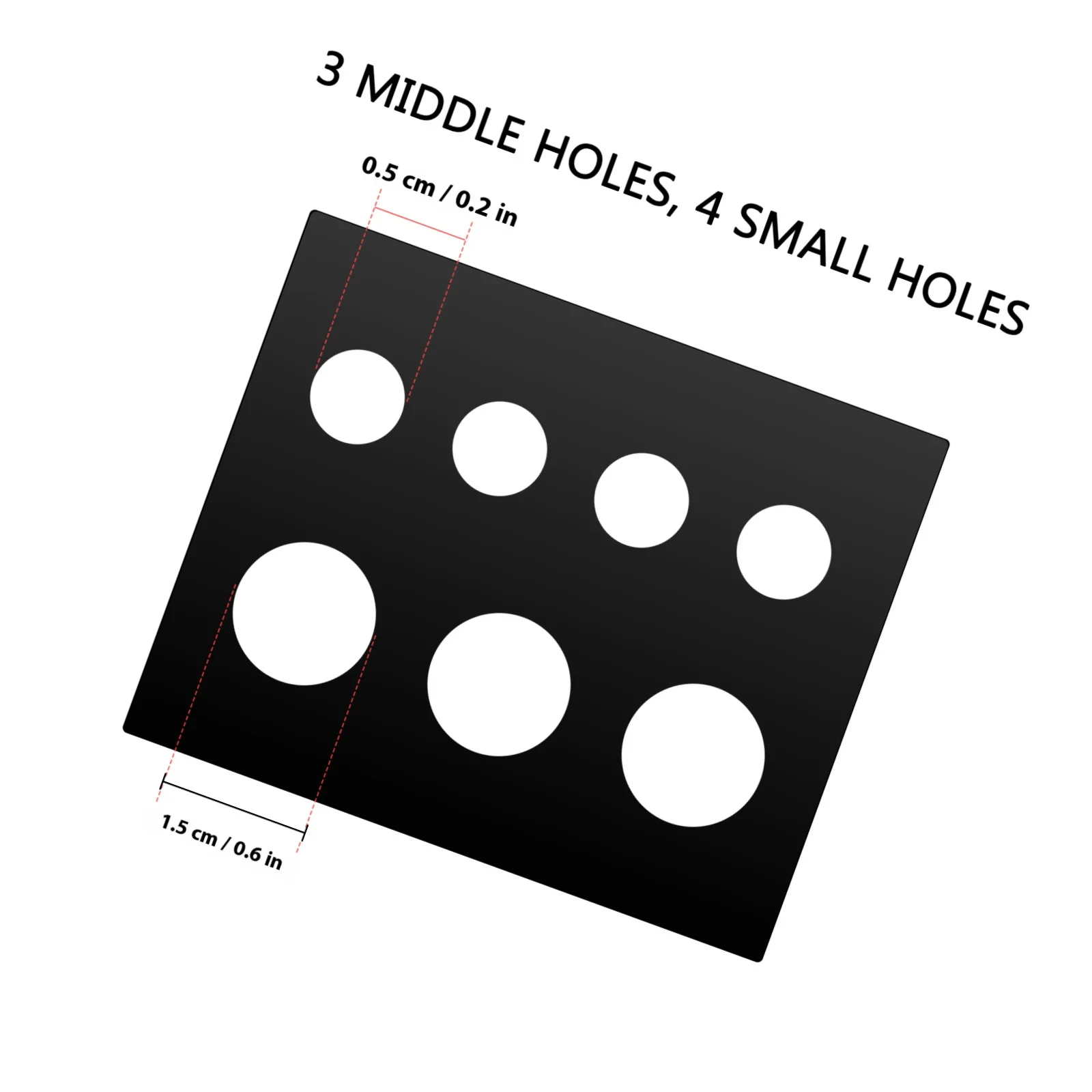 1 قطعة حامل الكأس الحبر البلاستيك الصباغ كأس الرف 7 ثقوب الأسود البيضاوي الشكل دائم المحمولة الوشم الحاجب الشفاه صالون أداة