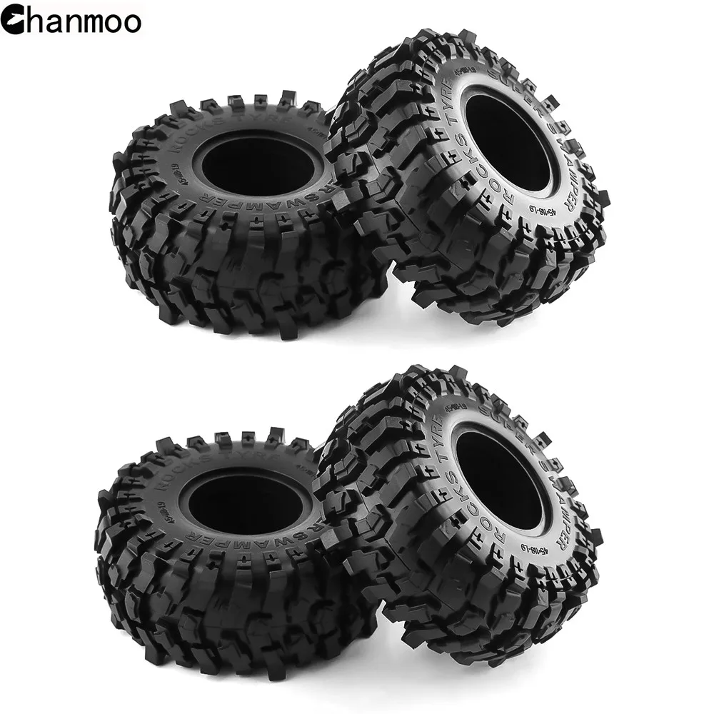 1.9in Crawler Banden Rock Wielen Modder Band voor 1/10 Schaal RC Auto Axiale Traxxas SCX10 II III TRX4 RC4WD D90 YK4102 Gen8 Redcat - afbeelding 1