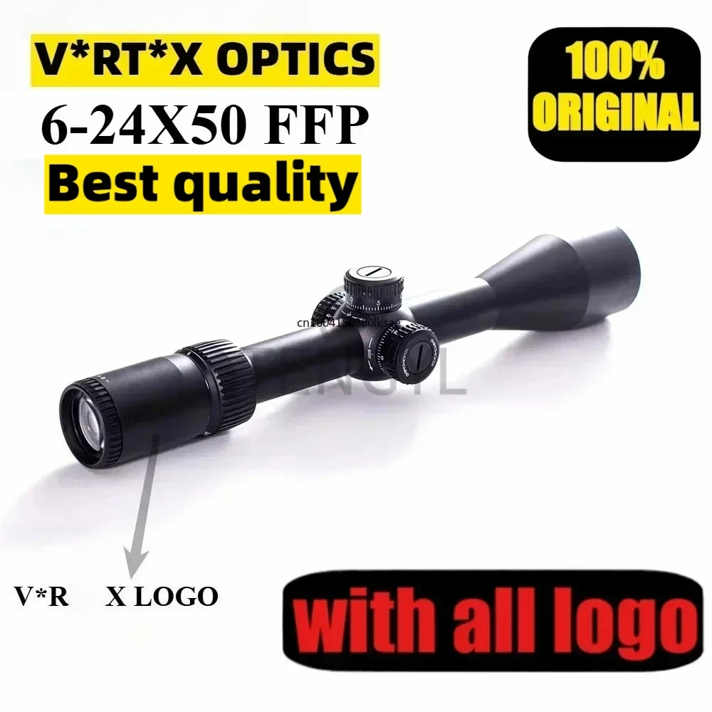 

Original V*RT*X Optics D**M*NDB*CK Tactical 6-24X50 First Focal Plane(FFP) Riflescopes EBR-2C(MRAD) Reticle 30mm Tube Scope