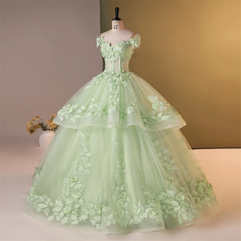 فساتين حفلات جديدة من Sonhar Vestidos 15 فساتين Quinceanera فستان حفلة موسيقية حلوة مخصصة لعمر 15 عامًا لـ Quinceanera