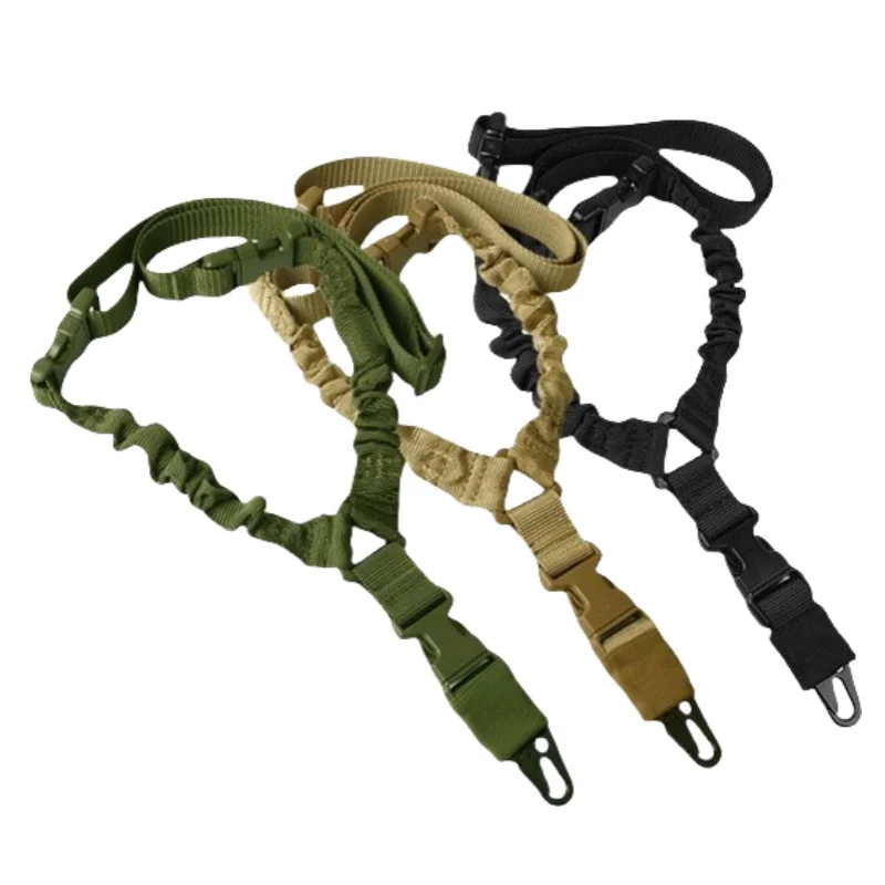 

Nylon Single Point Tactical Waist Rope for Outdoor Cross Mission Use