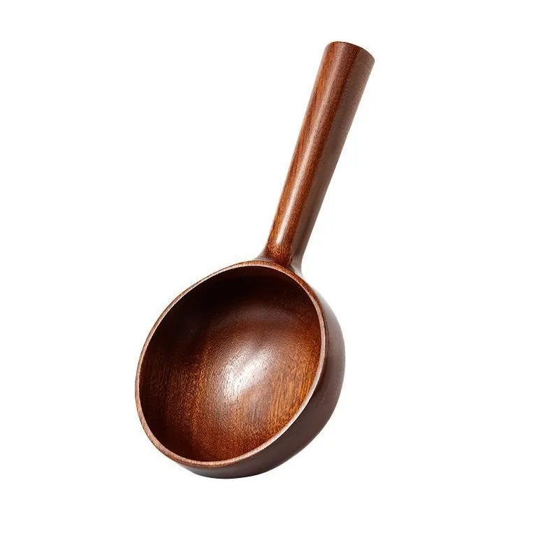 Wooden Spoon with Long Handle Sandalwood with Handle